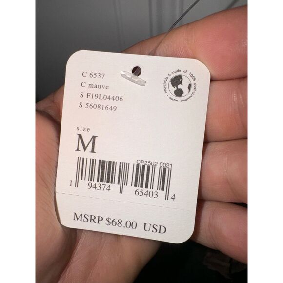 NWT Free People Adella Cami in "Mauve" Sz M - Picture 5 of 5